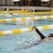Eleven-year-old Ian Kelly competes in the 100 meter backstroke on Monday, July 29. Daniel Brenner I AnnArbor.com